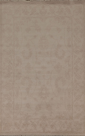 Floral Chobi Peshawar Oriental Area Rug 6x8