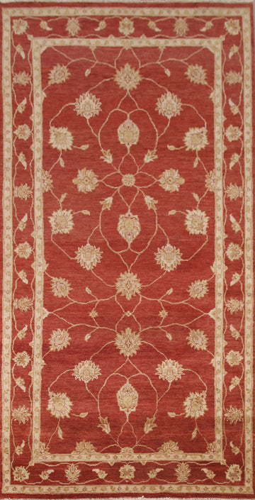 Floral Chobi Peshawar Oriental Area Rug 5x10