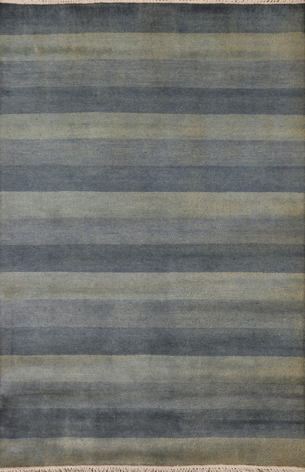 Striped Gabbeh Oriental Area Rug 4x6
