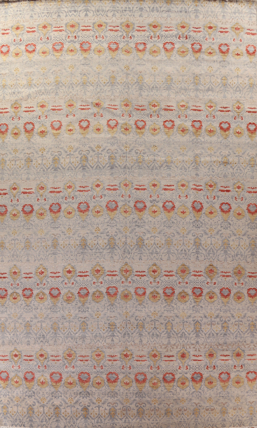 Handmade Wool Ikats Oriental Large Rug 12x18