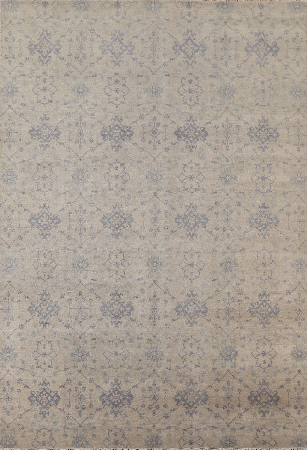 Geometric Khotan Oriental Area Rug 8x10