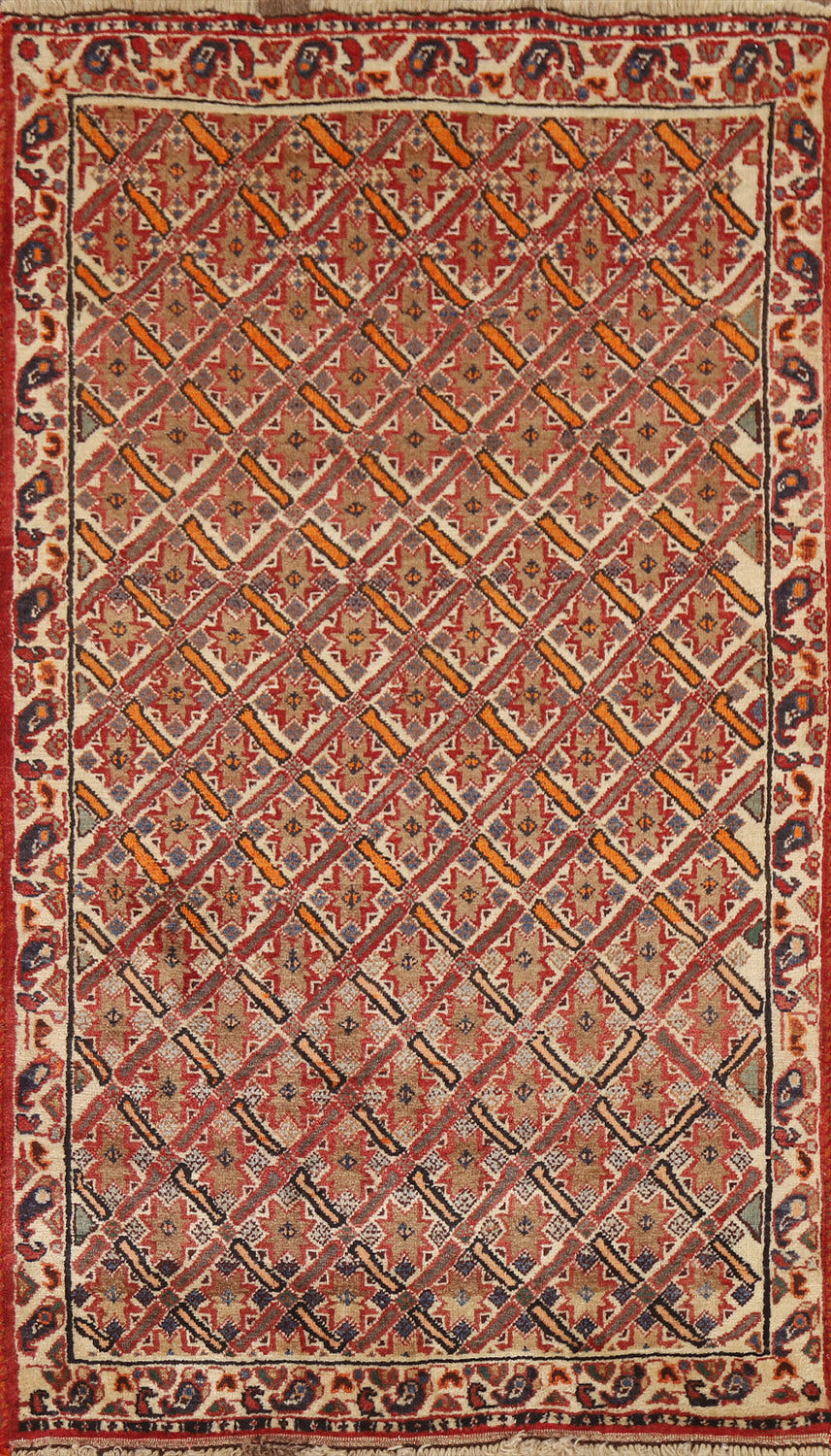 Vegetable Dye Kashkoli Persian Area Rug 3x6