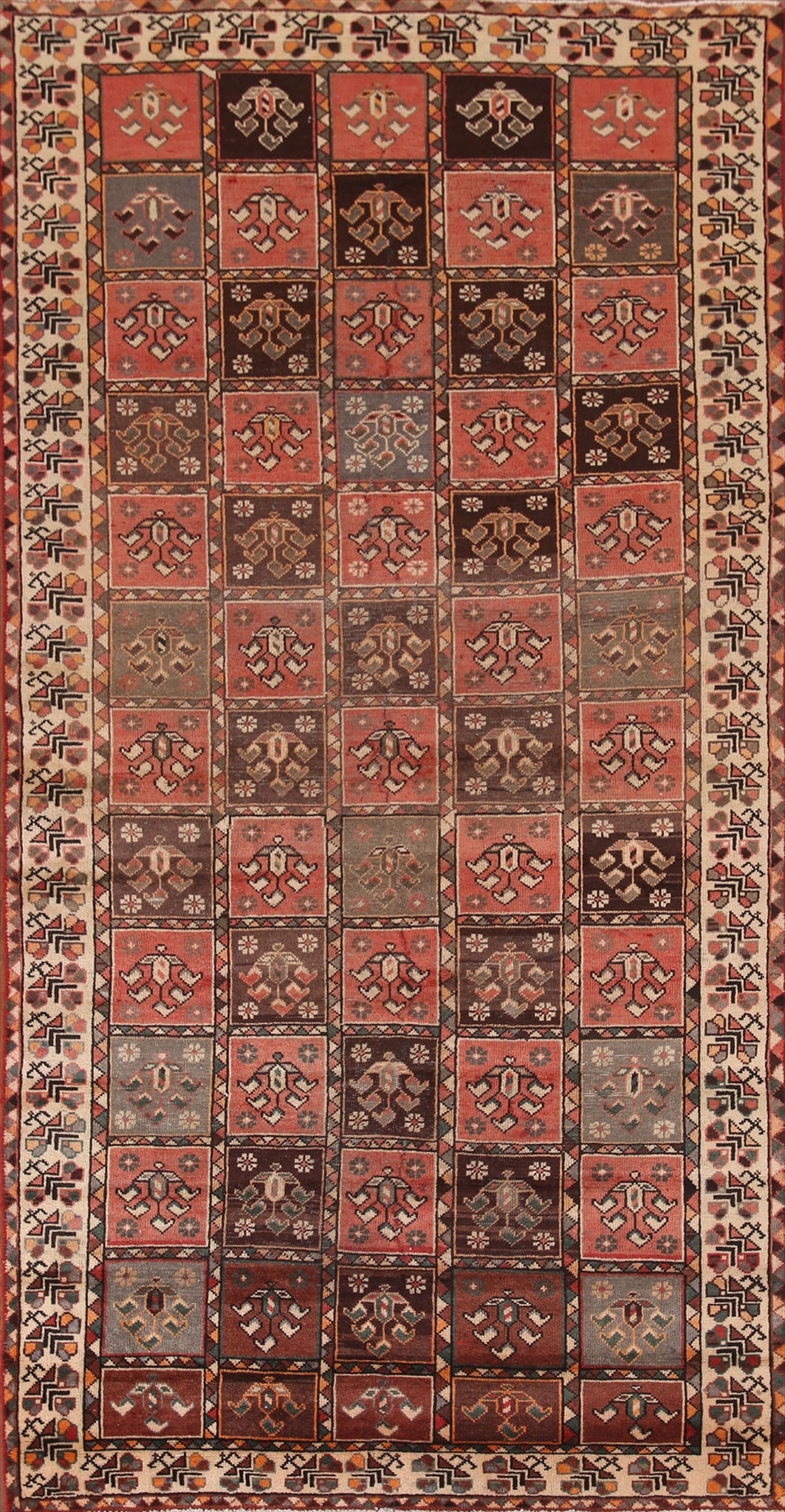Garden Design Bakhtiari Persian Area Rug 5x9