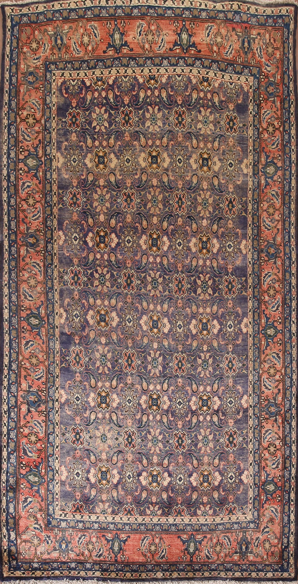 Paisley Mahal Persian Area Rug 6x10