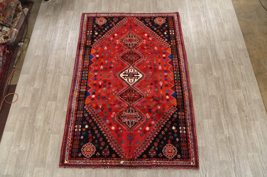 7x10 Abadeh Shiraz Persian Area Rug