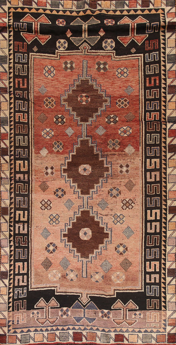 Antique Wool Lori Persian Area Rug 5x9