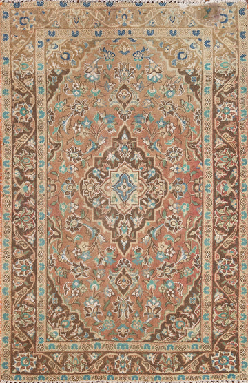 Traditional Kashan Persian Area Rug 3x5