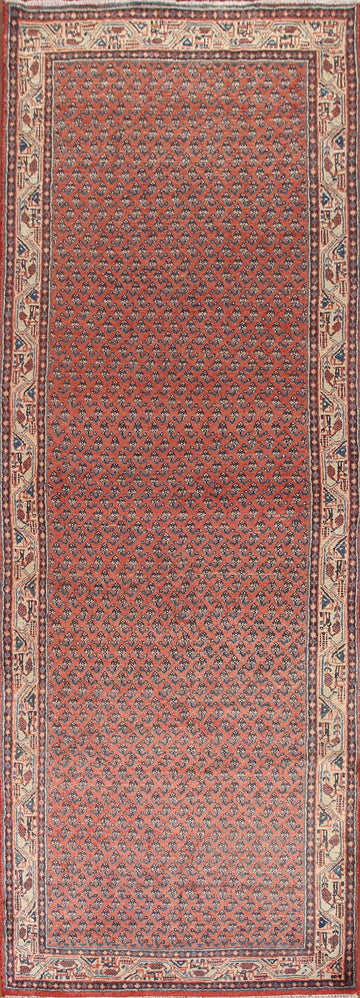 All-Over Botemir Persian Runner Rug 4x11