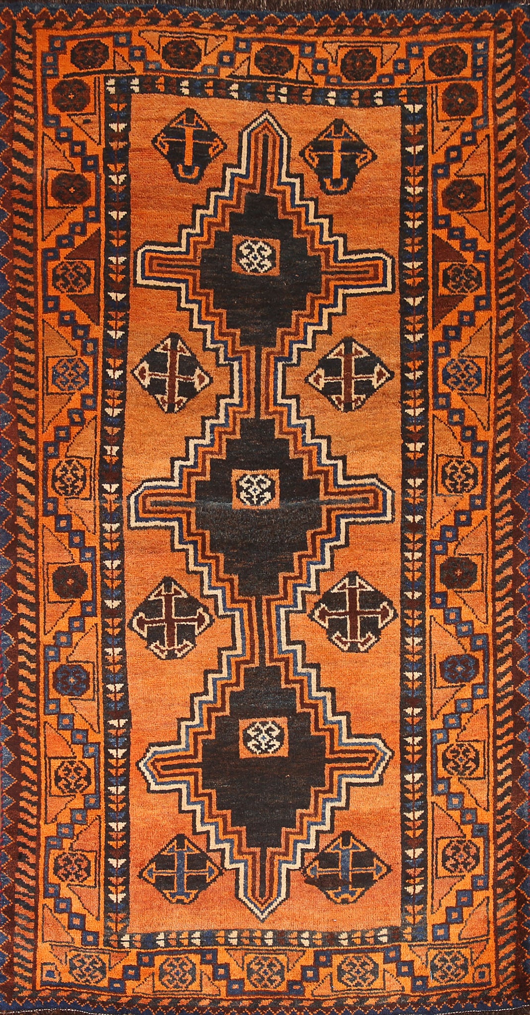 Tribal Lori Persian Area Rug 4x7