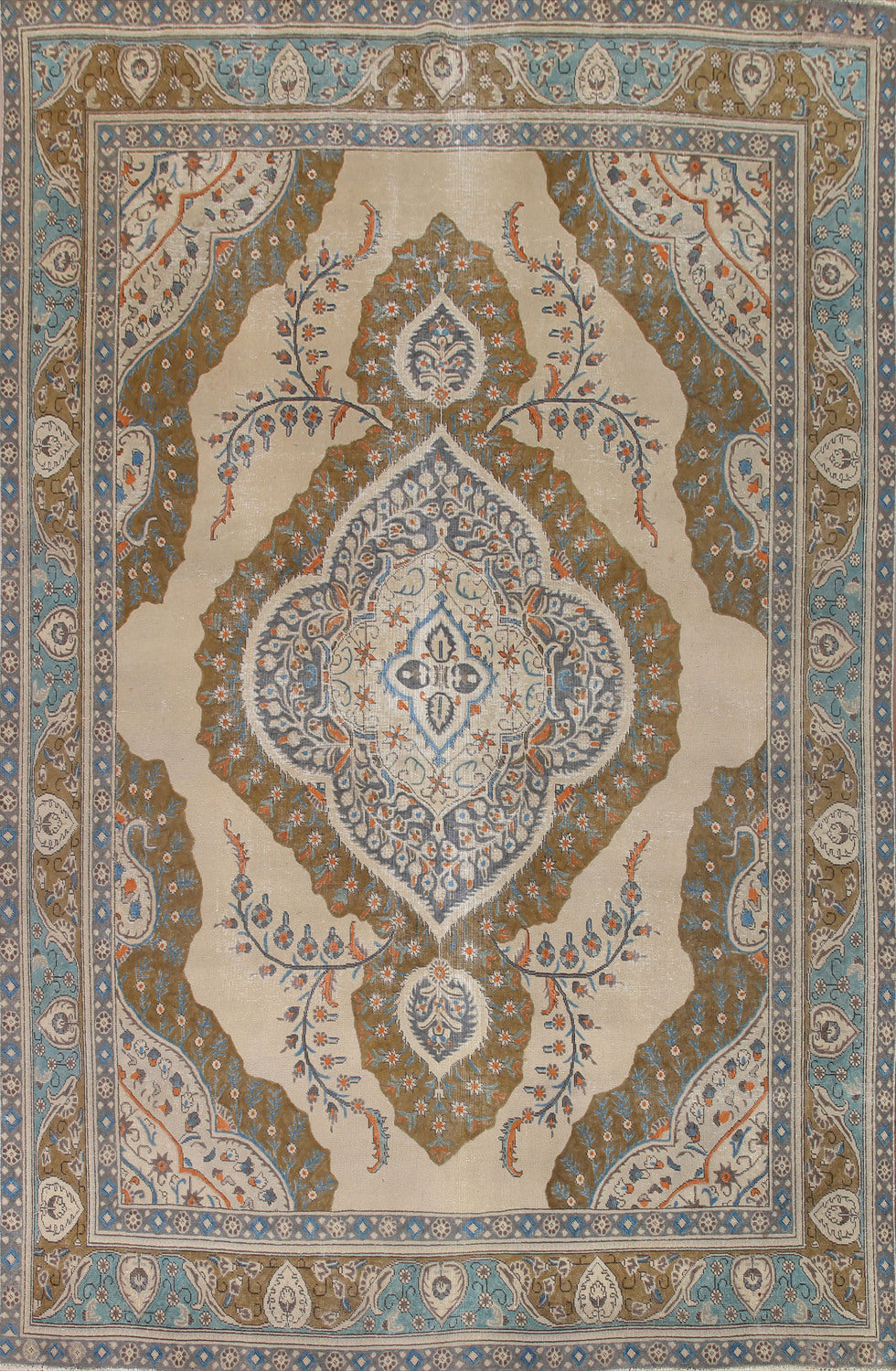 Handmade Tabriz Persian Area Rug 9x13