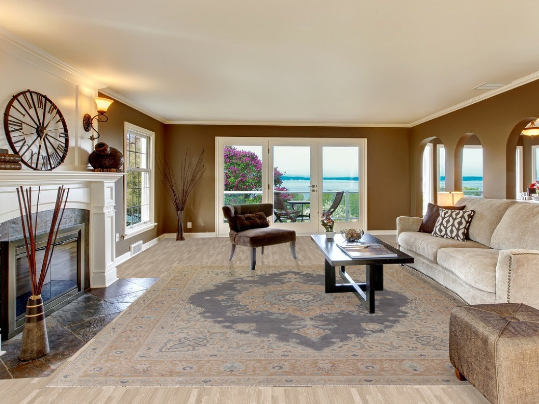 Over-Dyed Tabriz Persian Area Rug 10x12