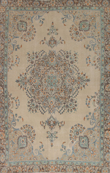 Handmade Wool Tabriz Persian Area Rug 9x12