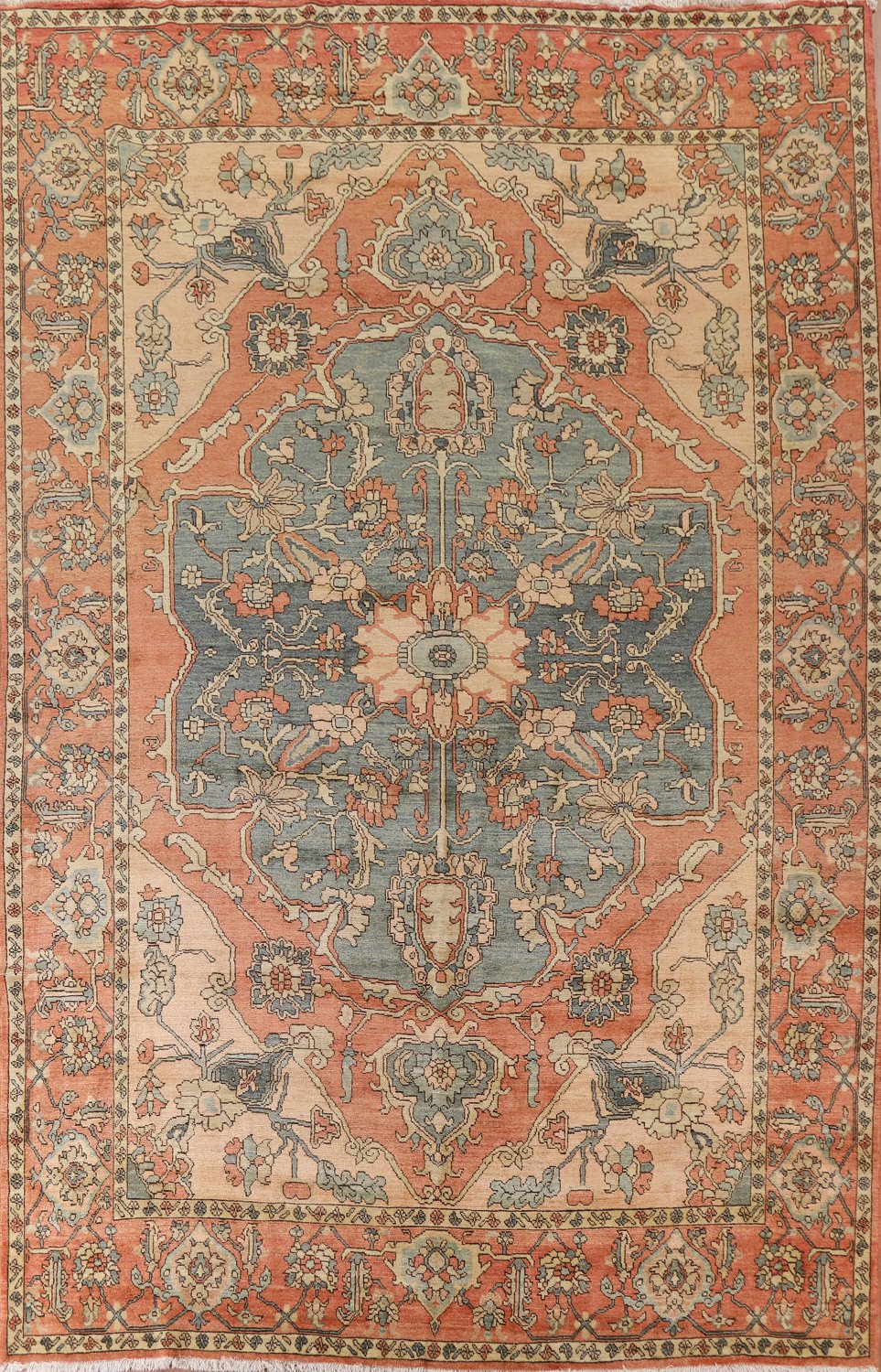 Vegetable Dye Heriz Serapi Area Rug 10x13