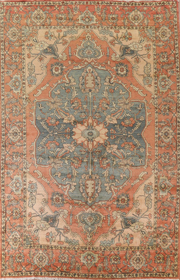 Vegetable Dye Heriz Serapi Area Rug 10x13