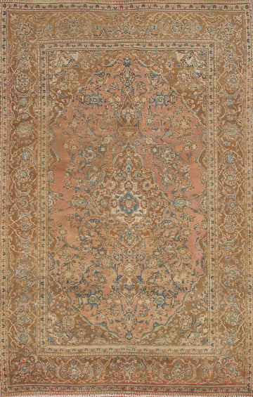 Traditional Kashan Persian Area Rug 6x9