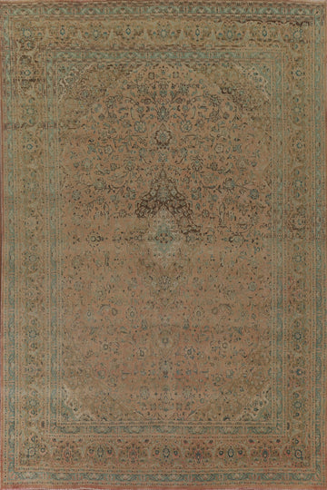 Traditional Kashan Persian Area Rug 9x12