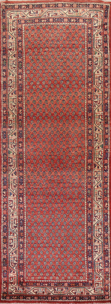 Boteh Botemir Persian Runner Rug 3x10