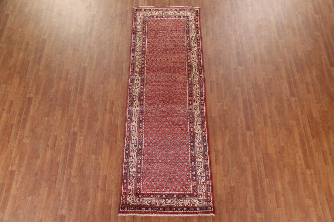 Boteh Botemir Persian Runner Rug 3x10