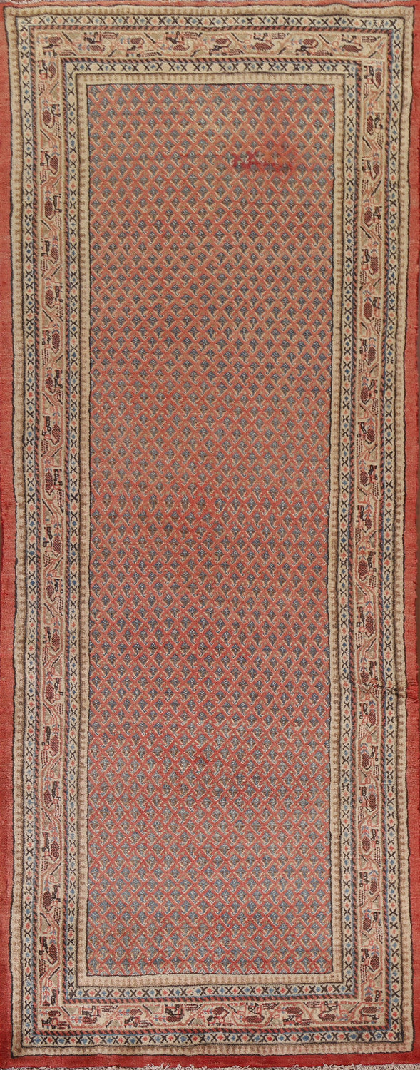 Vintage Botemir Persian Runner Rug 3x10