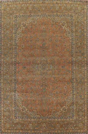 Traditional Kashan Persian Area Rug 9x13
