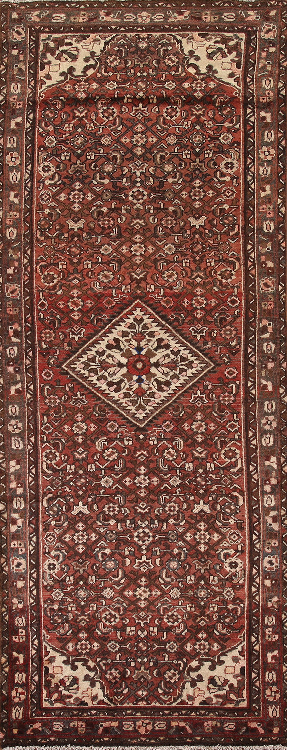 Hamedan Persian Runner Rug 4x10