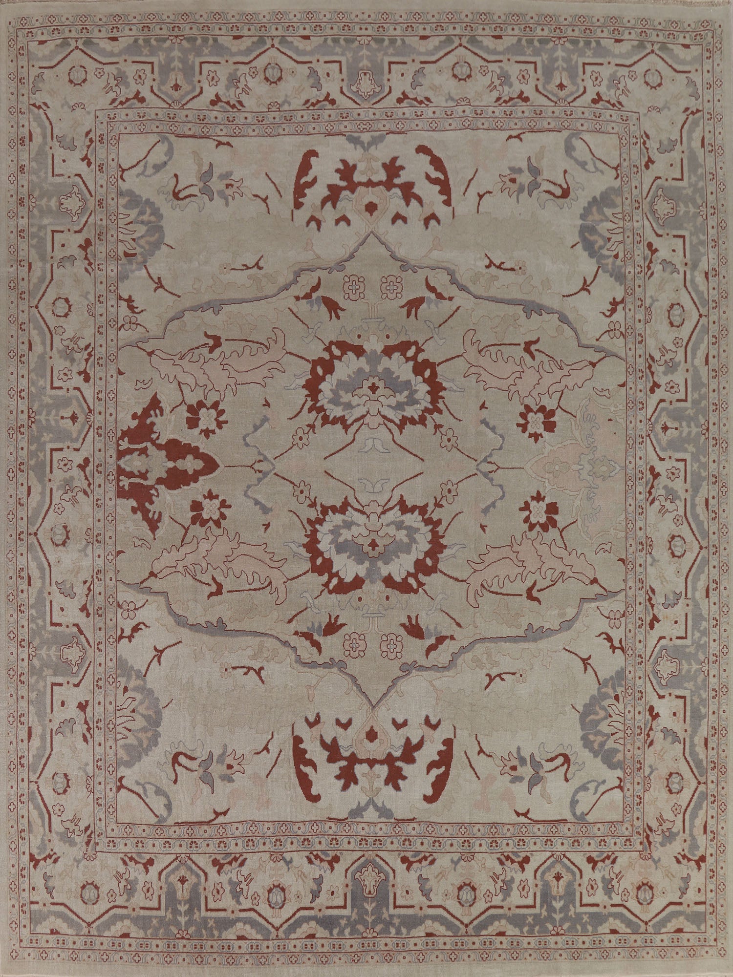 Vegetable Dye Mahal Persian Area Rug 10x11