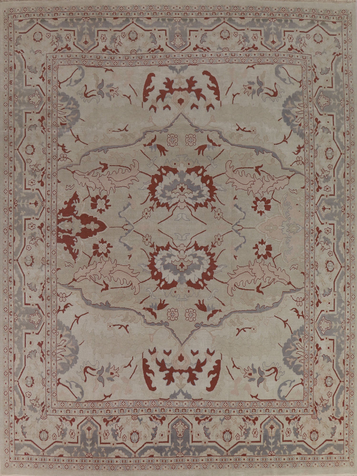Vegetable Dye Mahal Persian Area Rug 10x11