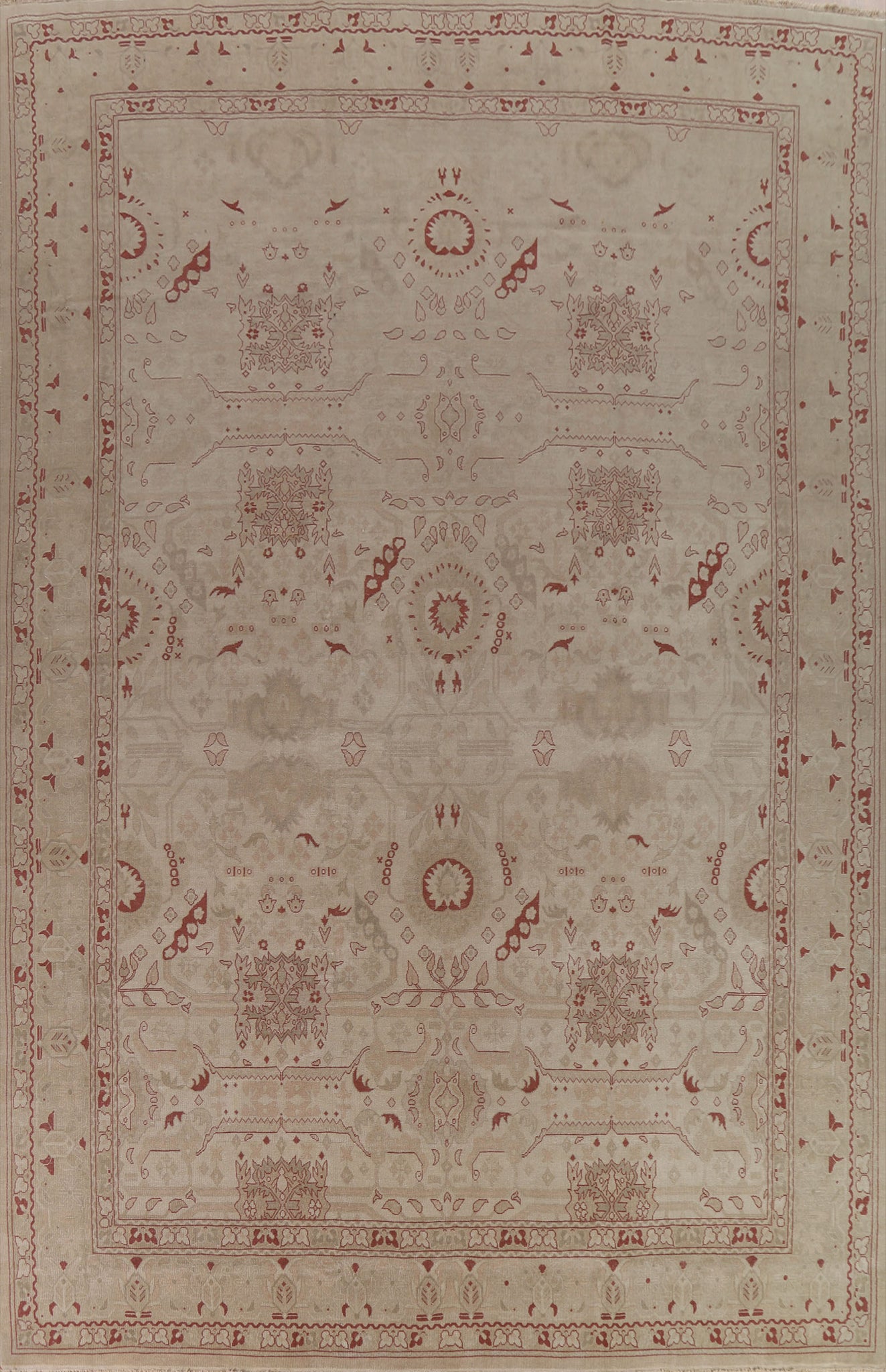 Vegetable Dye Mahal Large Persian Rug 12x15