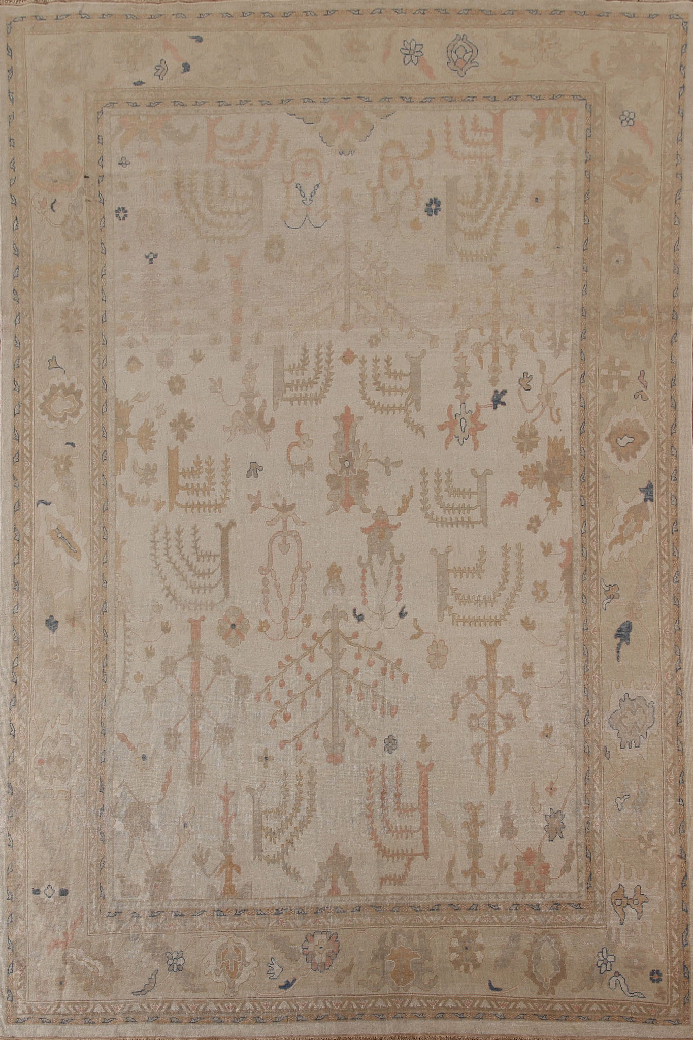 Vegetable Dye Mahal Persian Area Rug 8x11