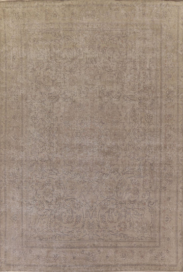 Distressed Tabriz Persian Area Rug 10x13