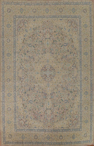 Traditional Kashan Persian Area Rug 10x14