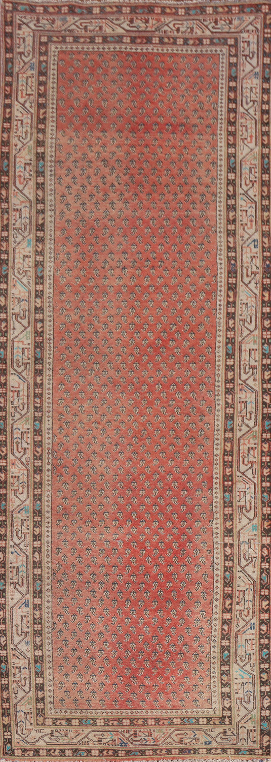 All-Over Botemir Persian Runner Rug 4x11