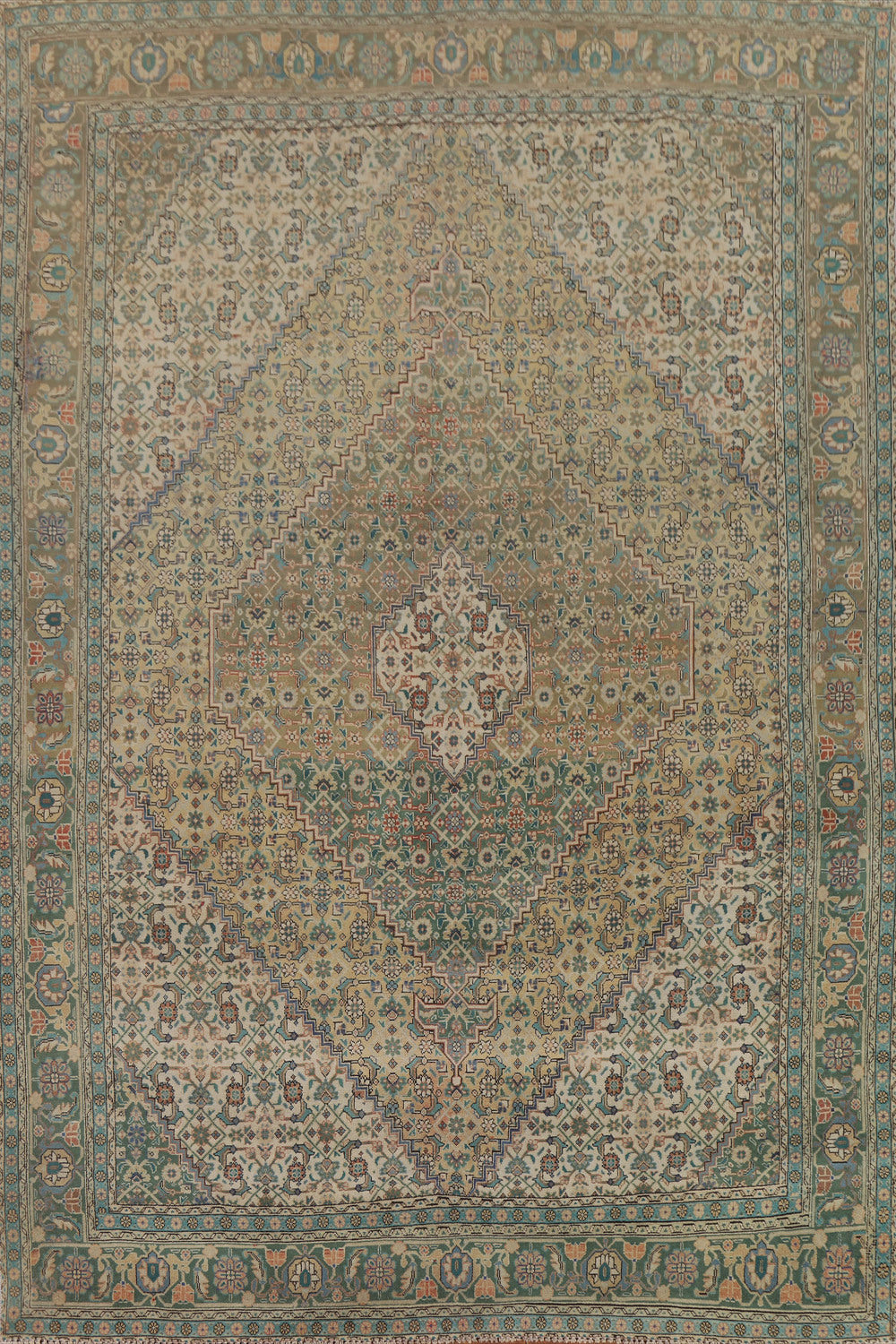 Vegetable Dye Tabriz Persian Area Rug 8x11