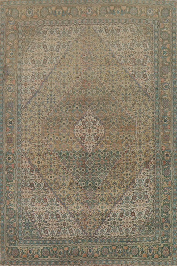 Vegetable Dye Tabriz Persian Area Rug 8x11