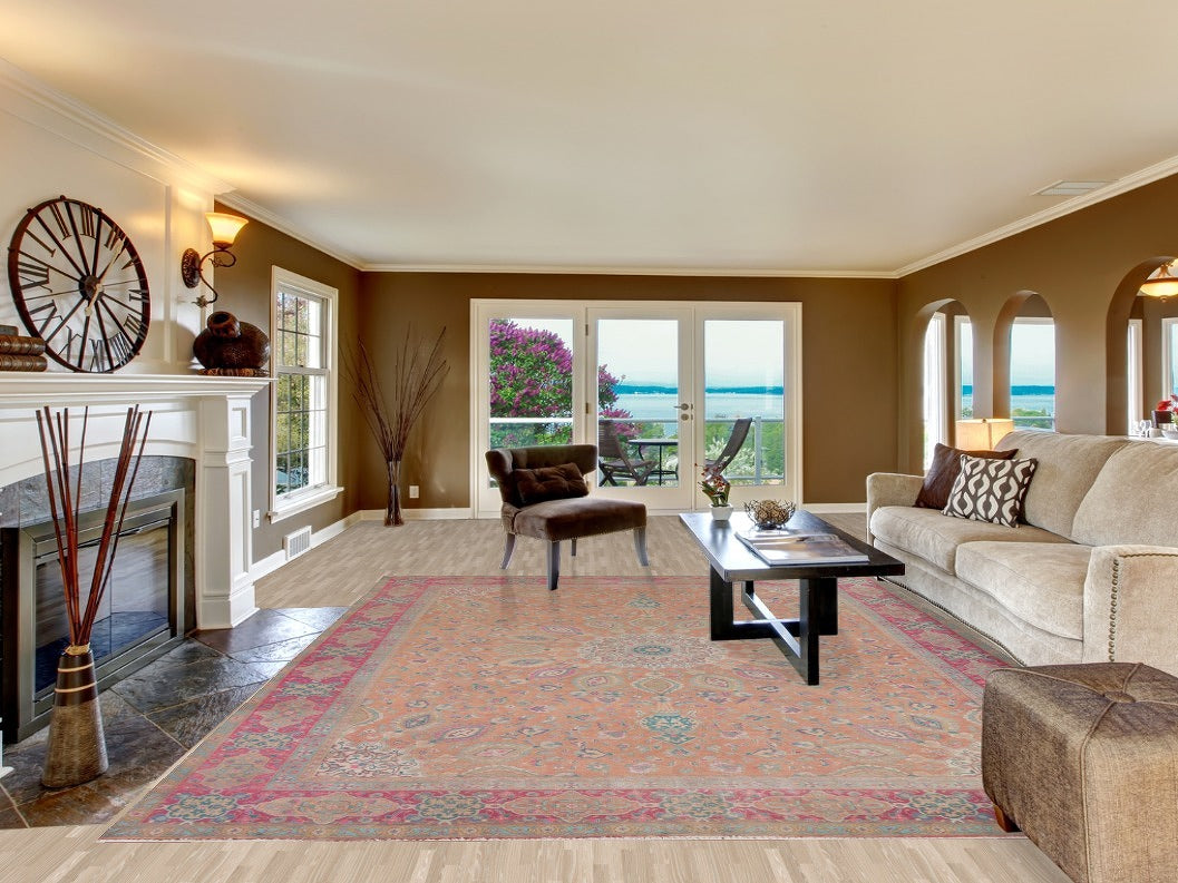 Vintage Tabriz Persian Area Rug 10x13