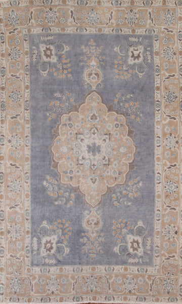 Over-Dyed Tabriz Persian Area Rug 6x10