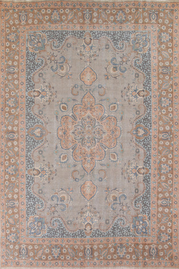 Over-Dyed Tabriz Persian Area Rug 10x12