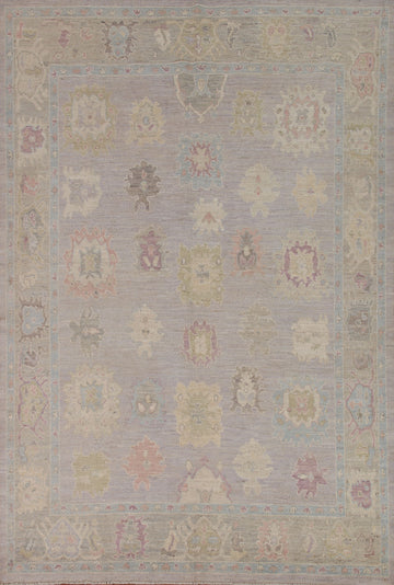 Vegetable Dye Oushak Turkish Area Rug 8x10