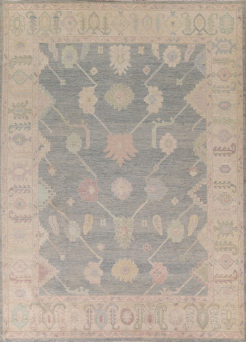 Vegetable Dye Oushak Oriental Area Rug 8x10