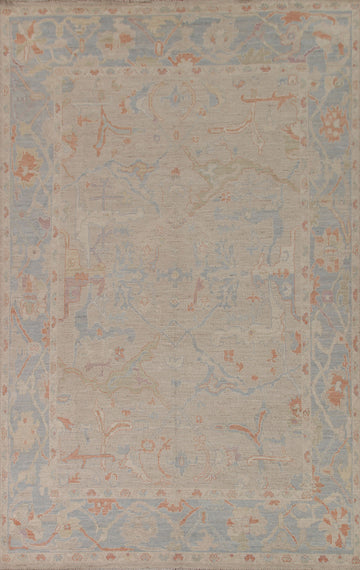 Vegetable Dye Oushak Oriental Area Rug 9x12