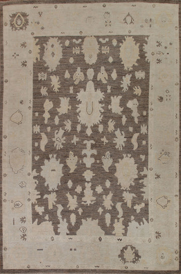 Vegetable Dye Oushak Oriental Area Rug 9x12