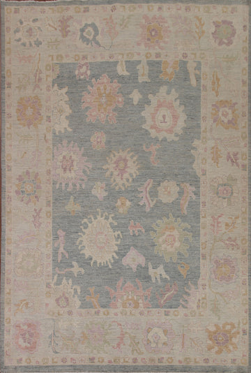 Vegetable Dye Oushak Oriental Area Rug 8x10