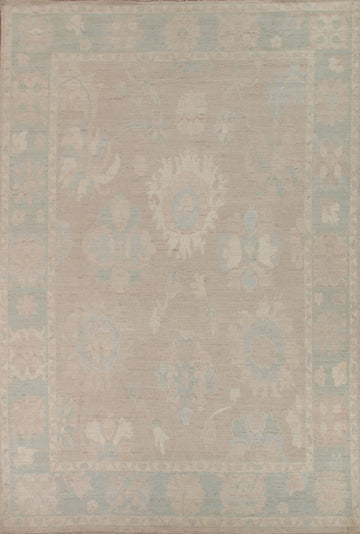 Vegetable Dye Oushak Oriental Area Rug 9x12