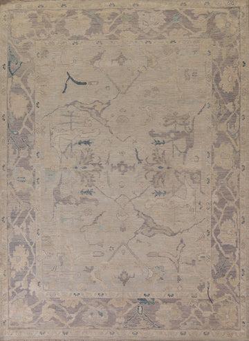 Wool Oushak Turkish Area Rug 8x10