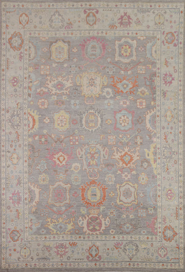 Vegetable Dye Oushak Turkish Area Rug 8x10