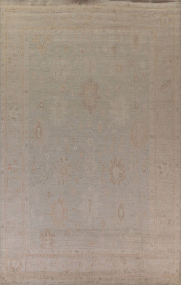 Vegetable Dye Oushak Large Area Rug 10x14