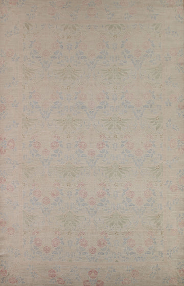 Vegetable Dye Oushak Turkish Area Rug 10x14