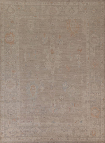 Vegetable Dye Oushak Turkish Area Rug 8x10