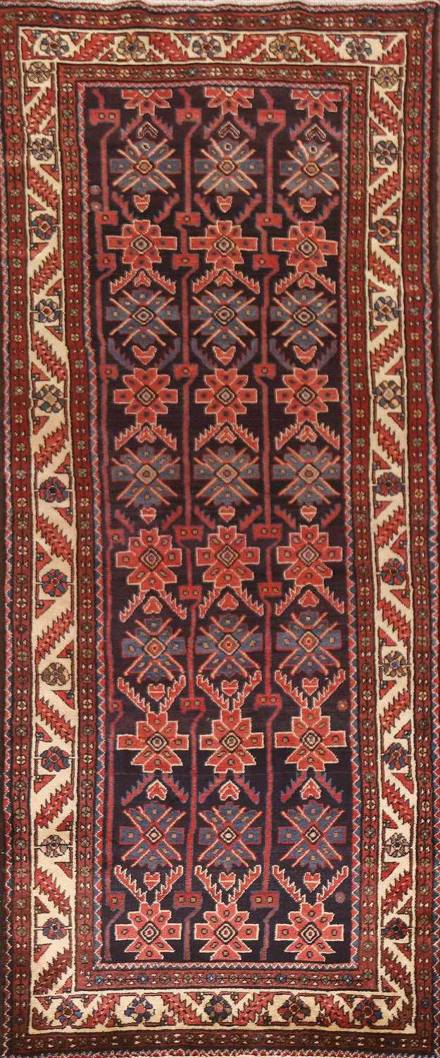 Vegetable Dye Gharajeh Persian Runner Rug 3x9