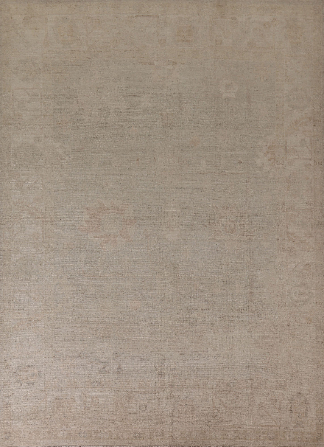 Vegetable Dye Oushak Turkish Area Rug 8x10
